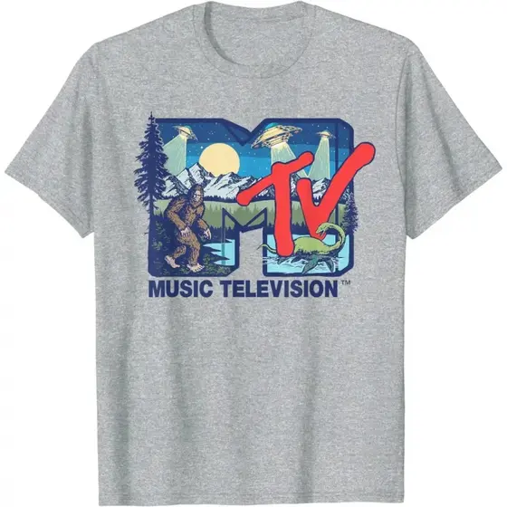 Camiseta MTV Logo Camisa Algodão Premium Blusa Unissex P ao G3 Plus Size Envio Imediato