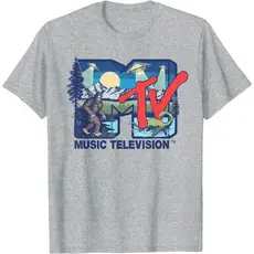 Camiseta MTV Logo Camisa Algodão Premium Blusa Unissex P ao G3 Plus Size Envio Imediato