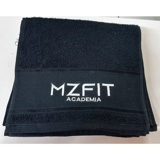 Toalhas Bordadas Personalizadas - Kit com 3 - Escolha o Desenho ou Logo