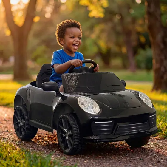 Carrinho Elétrico Infantil Com Controle Remoto Porsche 12v