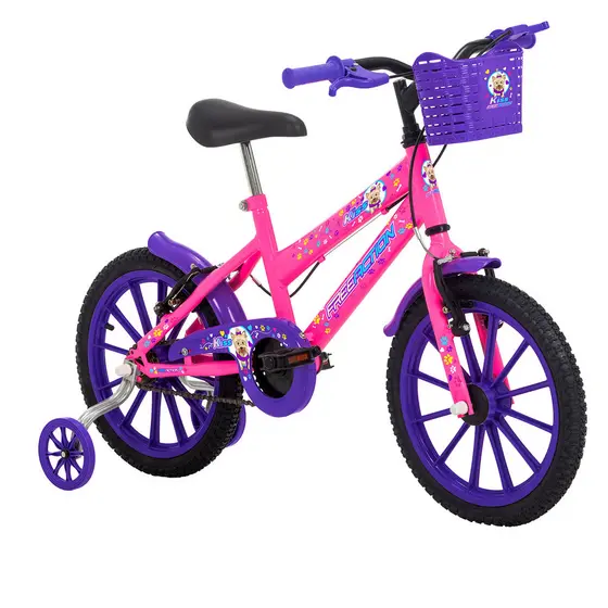 Bicicleta Menina Infantil Aro 16 Infantil - Free Action
