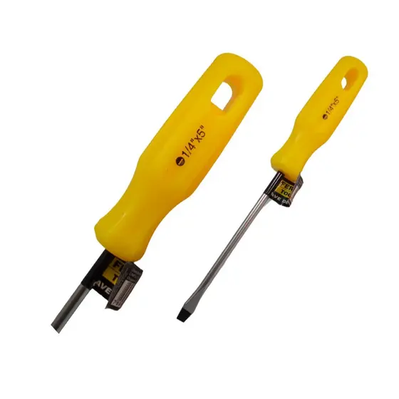 Chave De Fenda 1/4” x 5” Com Ponta Magnética