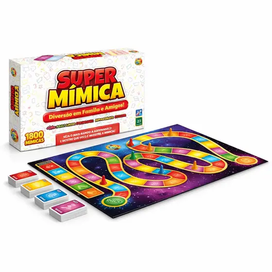 Jogo Super Mímica Diversão em Família e Amigos
