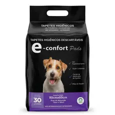 Tapetes Higiênicos para Pets 30 Unidades 80cmX60cm Superabsorvente e Compacto Descartáveis