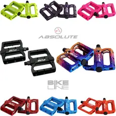 Pedal Plataforma Absolute Brutus Flat Bike MTB DH Enduro BMX Rosca Grossa 9/16 Freerider Bicicleta