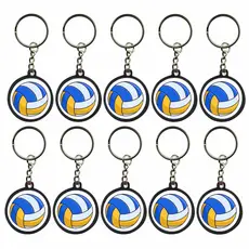 Kit 25 Chaveiros Bola de Volei Lembrancinha Festa Brinde