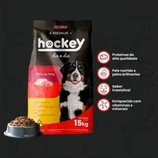 Ração Hockey Caes Adulto Todas As Racas 15Kg