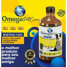 SUPLEMENTO VITAMÍNICO OMEGA 3 PETCARE + BRINDES