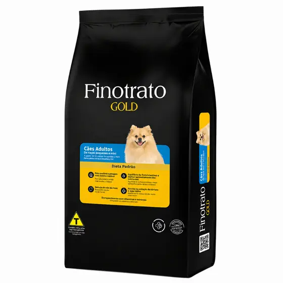 FINOTRATO GOLD ADULTOS RAÇAS MINI E PEQUENAS 15KG