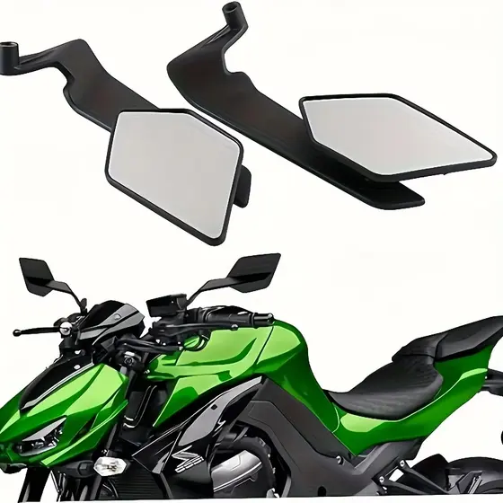 Espelho Retrovisor New Airfoil Asa De Vento Esportivo Universal HONDA/YAMAHA TODAS