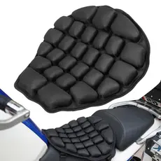 Almofada de Assento Para Moto Respiravel 3D Ergonômica Antiderrapante Alívio para Nádegas