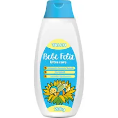 TALCO BEBÊ FELIZ ULTRA CARE AZUL 200g