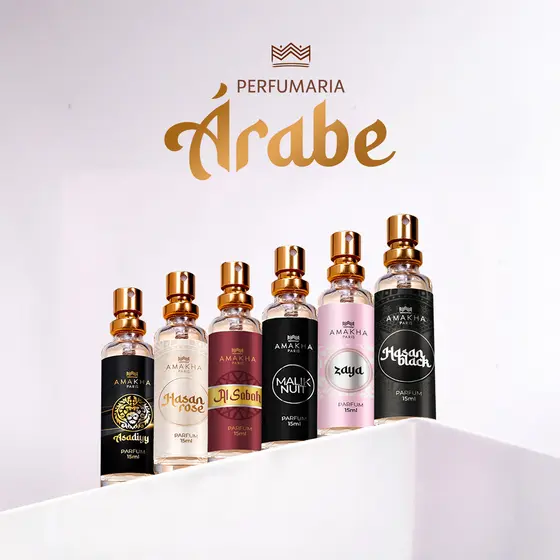Coleção 6 Perfumes Árabes