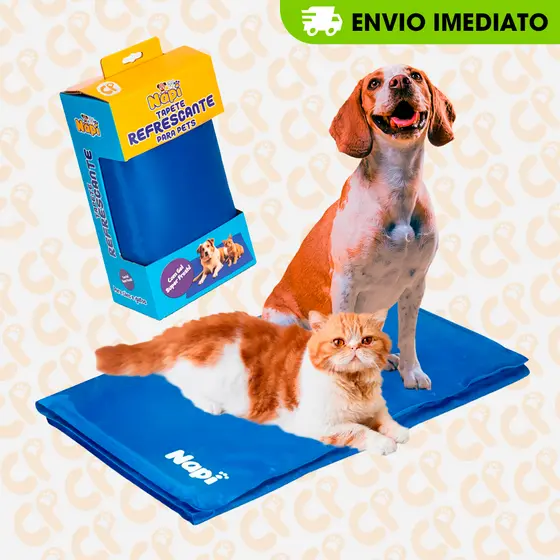 Tapete Gelado Pet Colchonete Refrescante Para Cães e Gatos