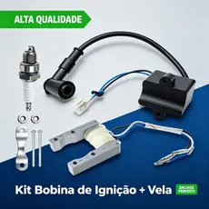 Bobina + Cdi + Vela Kxt  Bicicleta Motorizada 80cc