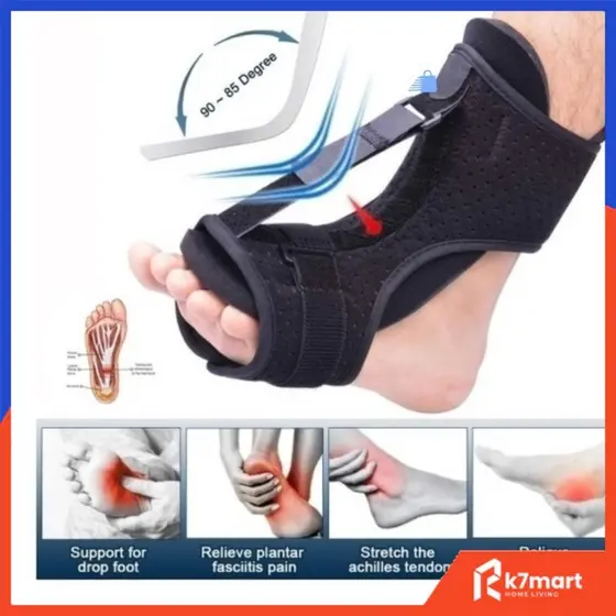 【24 Hora Envio】Órtese Noturna Fascite Plantar Esporão Tala Ortopédica Suporte Pé