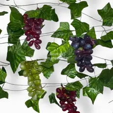 Parreira de Uvas Artificiais Realista - Decoração para Casa, Área Gourmet e Eventos