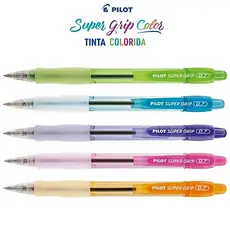 Caneta Esferografica Super Grip Colors 0.7mm BPGP-10R-COLOR-F - Pilot
