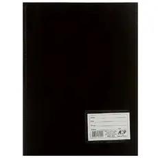 Pasta Catalogo Com 10 Envelopes Finos Preta (Ref.121) ACP