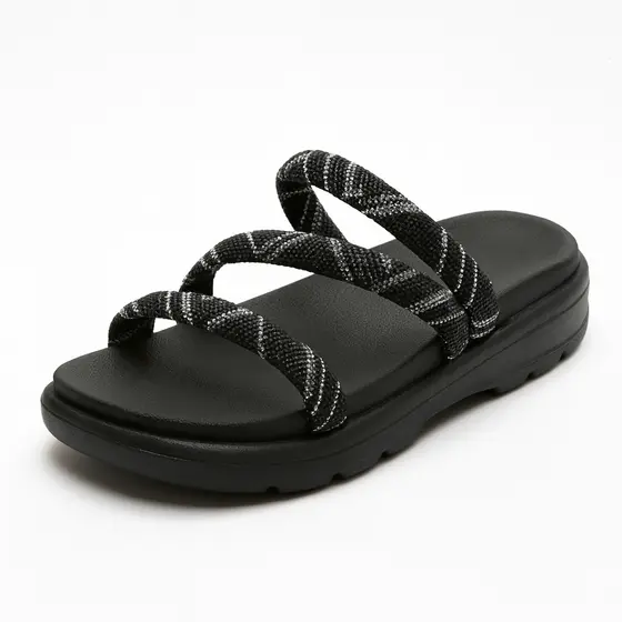 Birken Flat Papete rasteira sandália feminina Modelo Vibrante Tiras Strass Brilhante