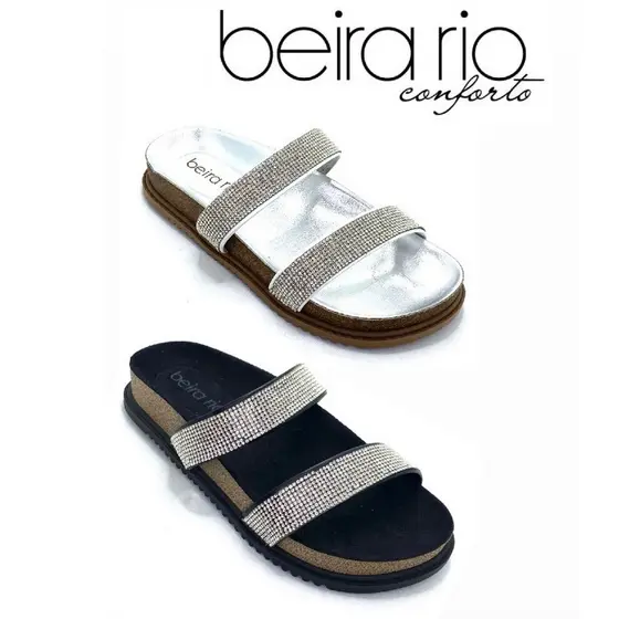 Papete Beira Rio 8523.106 Stretch – Conforto e Estilo Flexível birken, confortável envio imediato