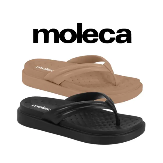Chinelo Feminino Moleca 5554.100 – Conforto e Estilo | Slide Casual Leve