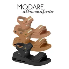 Sandália Ortopédica Modare - 7215.104  Para o Dia a Dia, Com Ajuste em Velcro e Solado Ultraleve