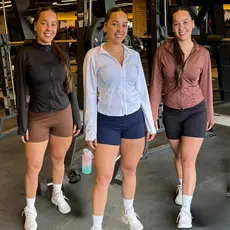 Jaqueta Academia Yoga Jaqueta De Ciclismo Ao Ar Livre Fitness Sports Tops