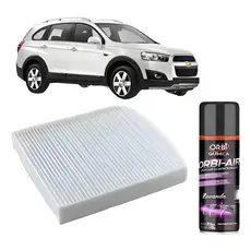 Kit Filtro Ar + Higienizador Gm Captiva 2008 Em Diante