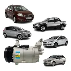 Compressor Ar Palio / Strada / Siena / Punto Etorq Delphi