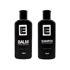 BALM PARA BARBA 120ml + SHAMPOO PARA BARBA 200ml - EVOLUTION BARBER - KIT PARA BARBA