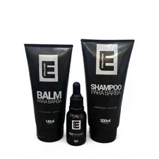 KIT BARBA BALM + OLEO + SHAMPOO PARA BARBA EVOLUTION BARBER