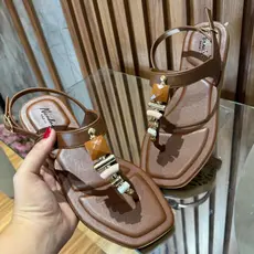 Sandalia Feminina Casual Rasteirinha Barata Lançamento