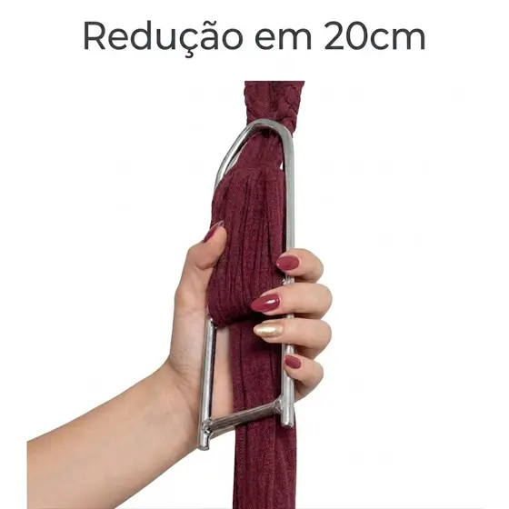 Encurtador para Rede de Dormir e Descanso de Aço Durável Resistente Função 2 em 1