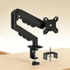 Suporte North Bayou NB F80 de Mesa com Pistão a Gás | Para TV/Monitor de 17 a 32 Polegadas – Preto  U5