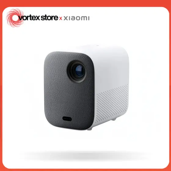 Projetor Mi Smart 2, Tela grande de até 120", Correção de efeito trapézio automática multi-ângulo, Android TV