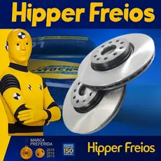 Jogo Disco Freio Carbon Dianteiro A3 Q3 Tiguan Golf Fusca Turbo Jetta Original Hipper Freios