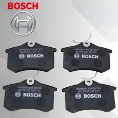 Pastilha Freio Traseira Original Bosch Polo Virtus Nivus T-cross 1.0 1.4 tsi 2018 19 2020 2021 22 23