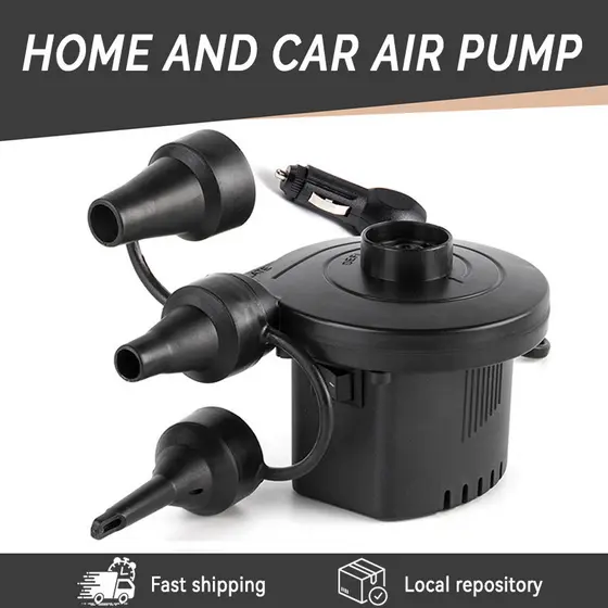 Elétrica Para uso Doméstico e Automotivo Portátil Esvaziar E Inflar Bivolt Bomba Elétrica Pneumática Para