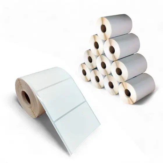 10 Rolos Etiqueta Full Térmica 80x50 ( 8x5 )