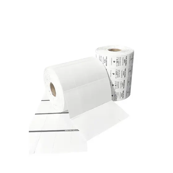 Etiquetas Nylon Resinado Para Composição 25x50mm X4col