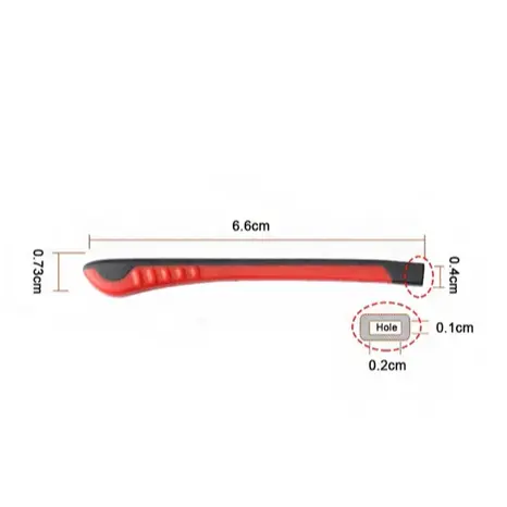 Ponteira de Silicone para Óculos – Par Antiderrapante para Haste 6,5cm