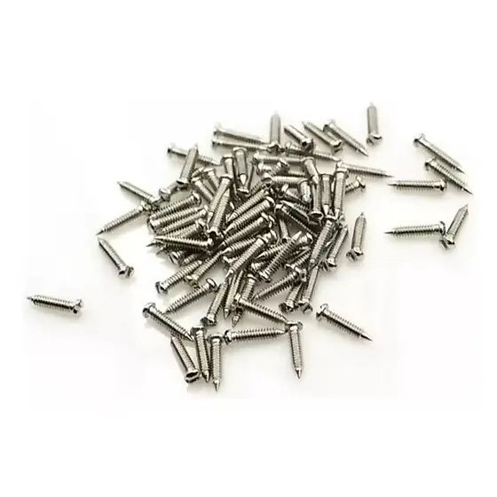 Parafuso para Plaqueta de Óculos | Aço Inox | 100 unidades