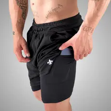 Shorts Masculino Empire com Forro Duplo e Proteção UV