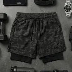 Shorts Masculino Kong para Treinos de Academia e Corrida