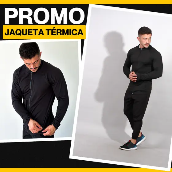 Jaqueta Treino Masculina Térmica com Elastano