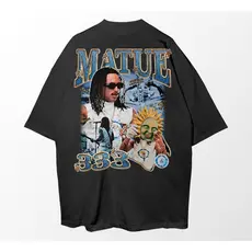 Camiseta Moda Vintage Matuê Cantor Rapper Rap Camisa 100% Algodão