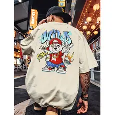 Camisa Camiseta Básica Masculina 100% Algodão Urso Ostentação Wind Lançamento