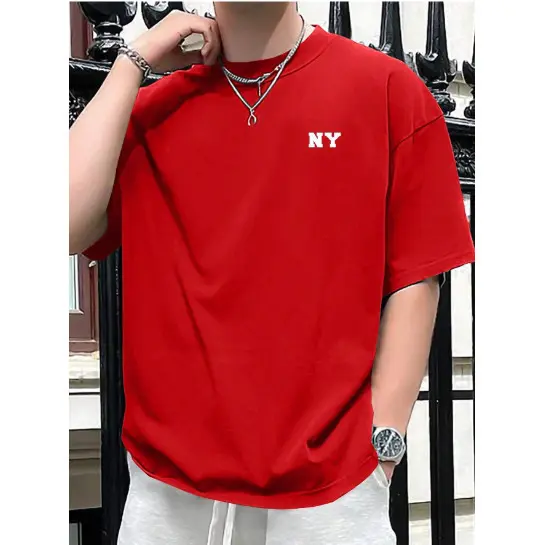 Camiseta Camisa Básica Unissex Streetwear NY New York 100% Algodão