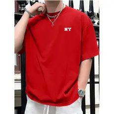 Camiseta Camisa Básica Unissex Streetwear NY New York 100% Algodão
